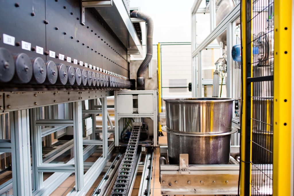 Автоматизированная химстанция красильного производства