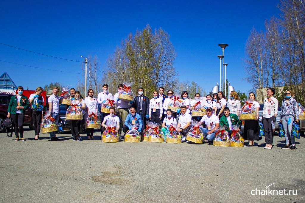 Двадцать продуктовых наборов от пермских нефтяников было вручено ветеранам в Чайковском